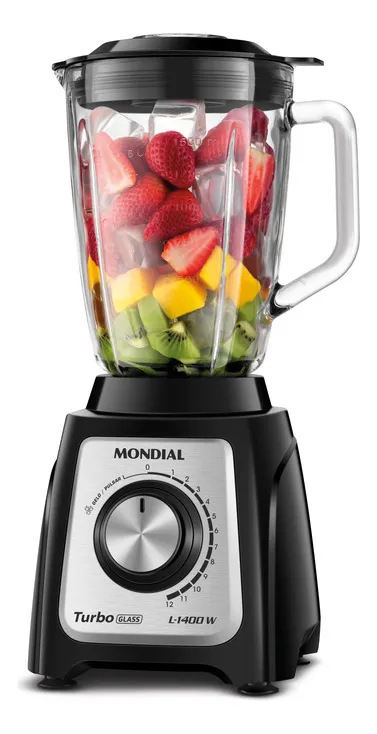 Mondial Turbo Glass L1400 GI! (Liquidificador Bom e Barato)