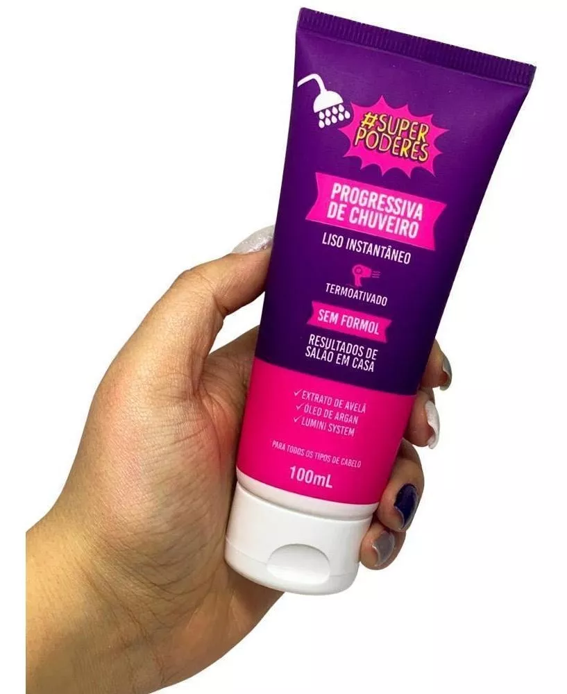 4° Super Poderes! (Progressiva Chuveiro Sem Formol)