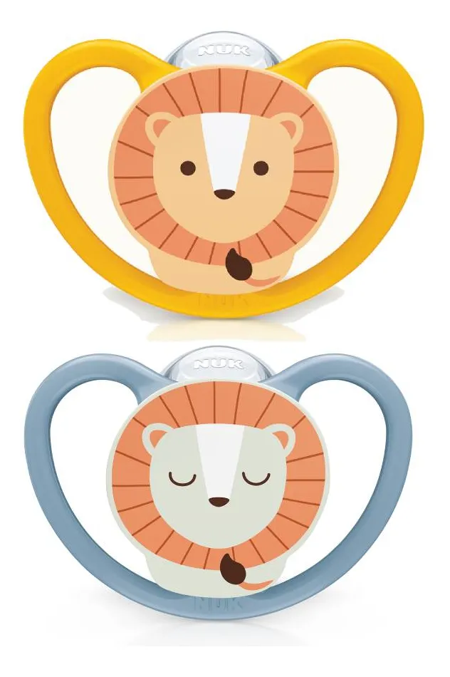 1° Melhor Chupeta de 0 a 6 Meses Chupeta Ortodôntica Space 0 a 6 meses NUK