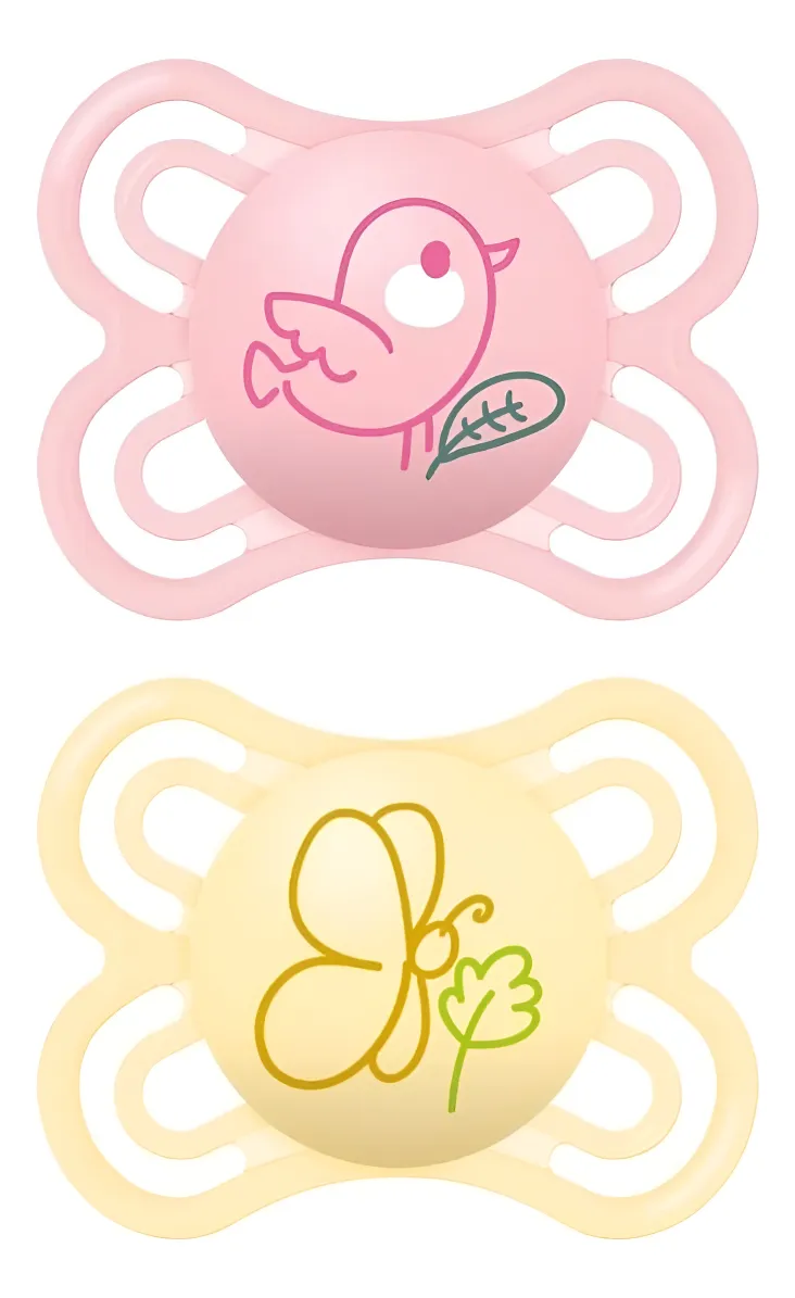 2° Melhor Chupeta para Recém Nascido Chupeta MAM Perfect Embalagem Dupla