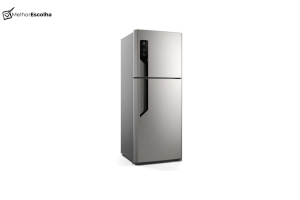 Geladeira Electrolux Frost Free 431L Efficient AutoSense Duplex Inox Look