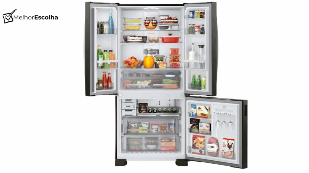 melhor Geladeira Brastemp Eclipse Collection Frost Free French Door Inverter 