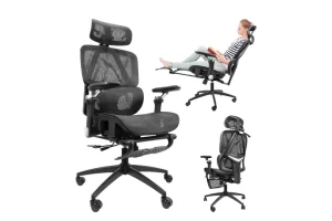 Hivento Cadeira de Escritório Ergonômica: Conforto, Suporte e Estilo para Seu Dia a Dia