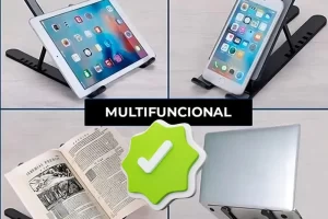 Suporte Ajustável de Alumínio para Notebook