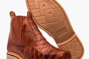 Melhor Botina Masculina Couro Legítimo | Escamada Tradicional