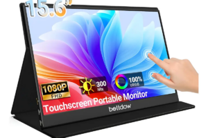 Monitor Portátil AC1065 Touch Screen 15.6 Full HD USB-C HDMI: Produtividade em Qualquer Lugar